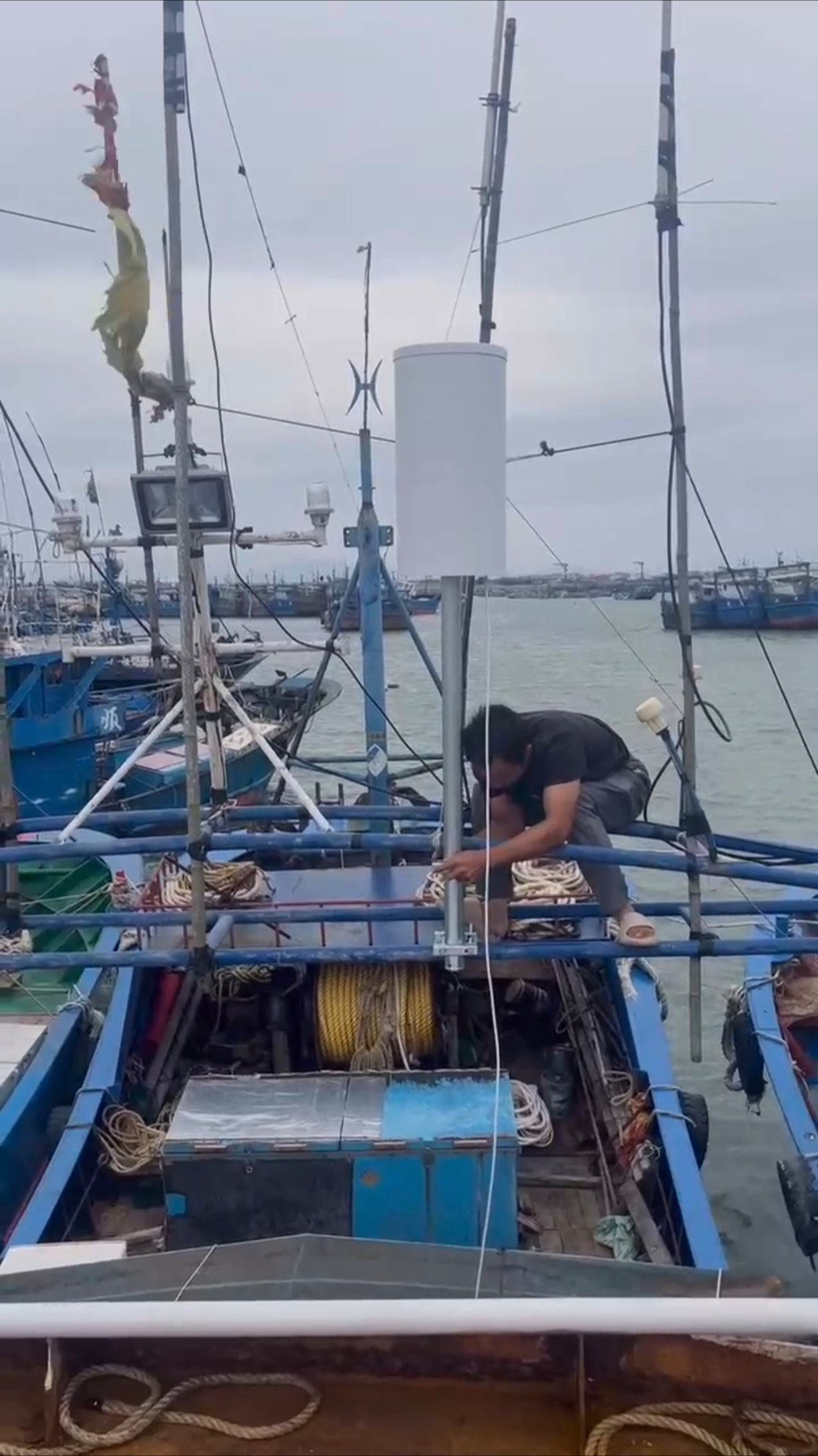 船舶近海5G宽带上网终端常规可达70海里流量1元一个G